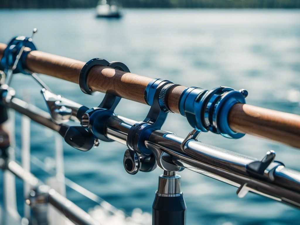 Rail Mount Fish Bite Rod Holders