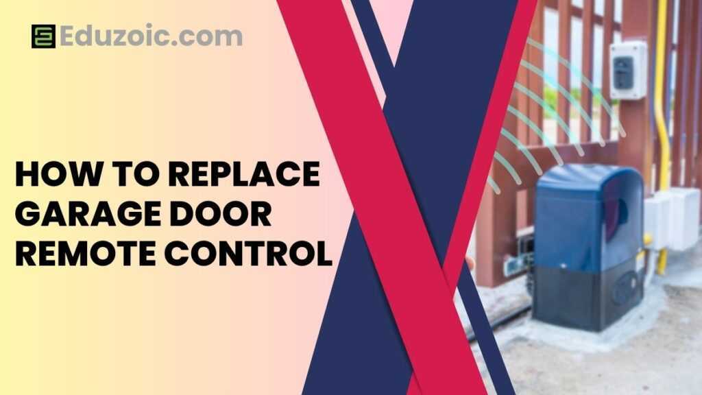 Garage door remote control