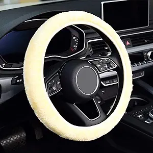 Kafeek Elastic Long Microfiber Plus Steering Wheel Cover