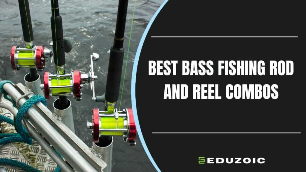 Bass fishing rod and reel combo