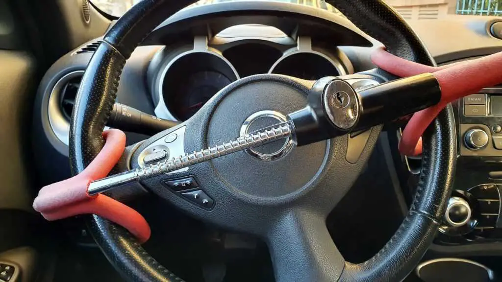 locked steering wheel