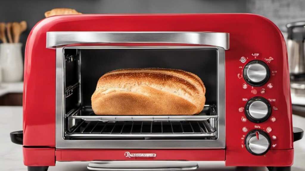 red toaster oven
