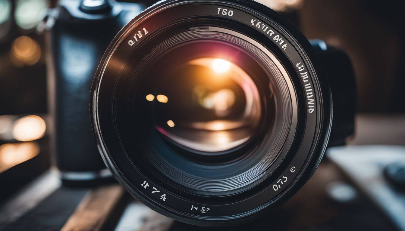 A camera lens capturing a variety of images with different styles.